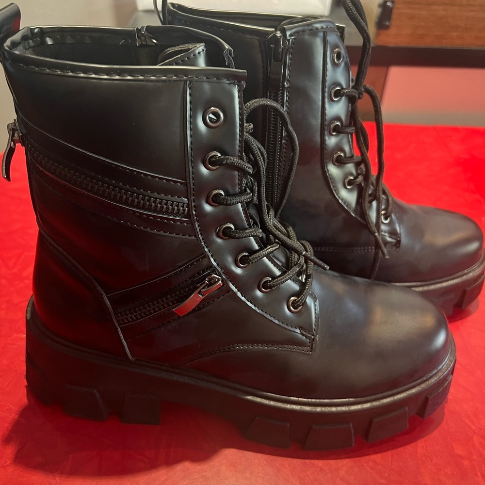 Olivia Miller combat boots